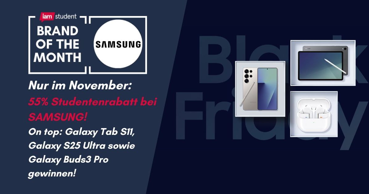 Das Black Friday Month von Samsung ist da!
